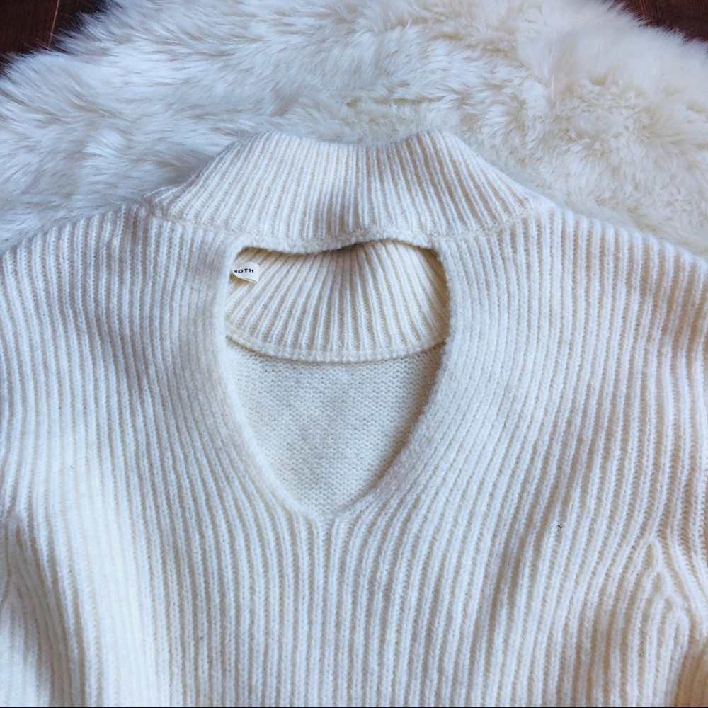 SOLD Anthropologie moth bell sleeve sweater - Picture 7 of 7